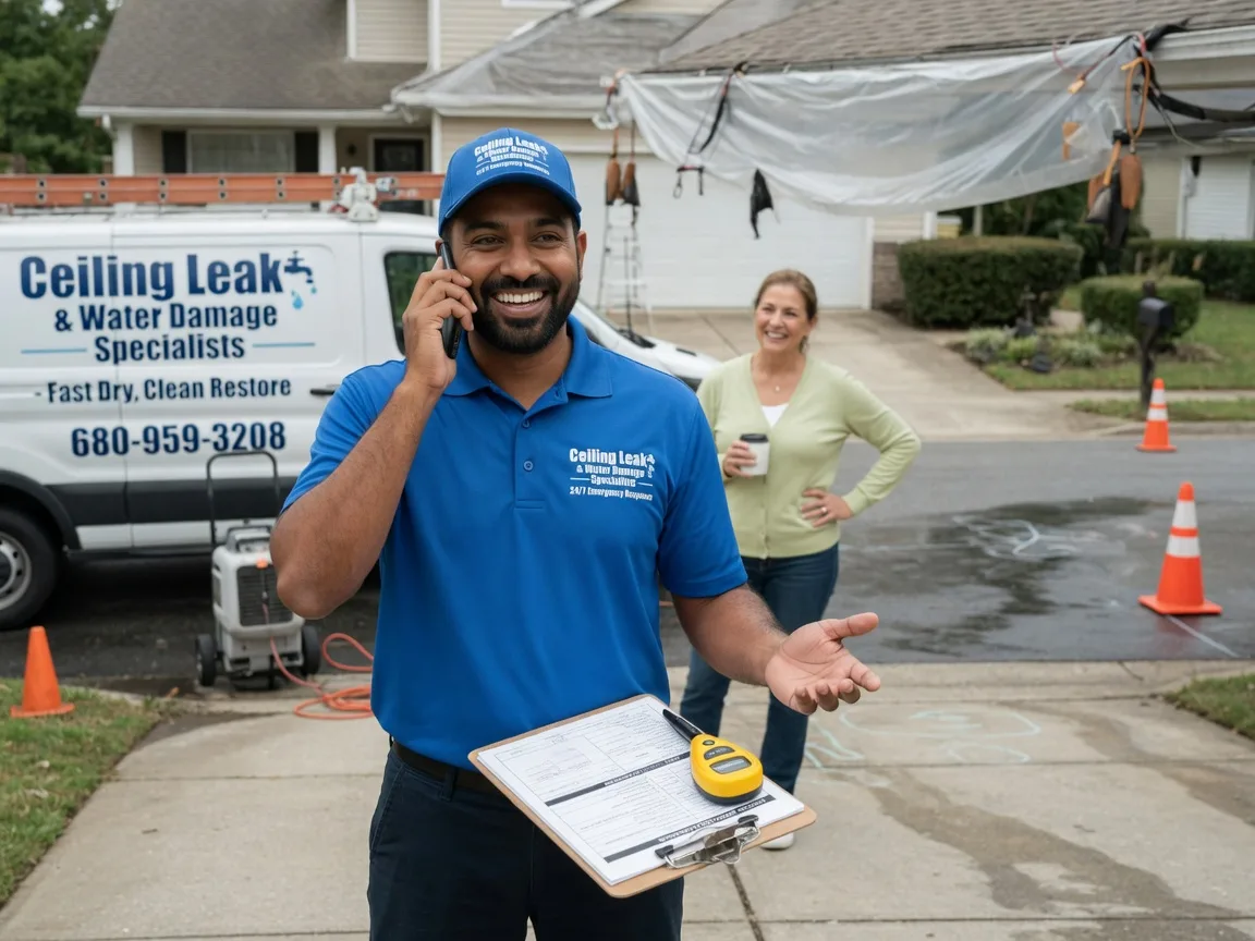 Ceiling Leak Cleanup Knoxville, GA FAQs
